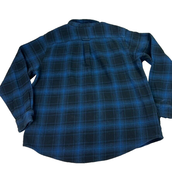 Orvis Shirt Jacket Mens XXL Plaid Heavyweight Flannel Adult Hand Pockets - Picture 3 of 10